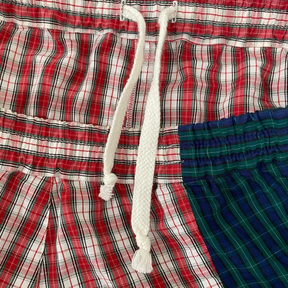 Gosha Rubchinskiy Combo Plaid Shorts, XL, good condition, draw string 31-33waist - Picture 7 of 9